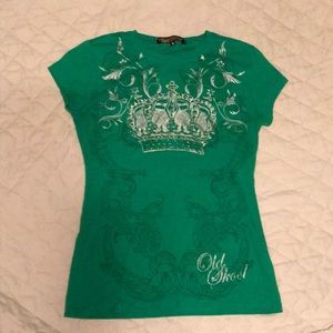 Women’s “old skool” designers shirt